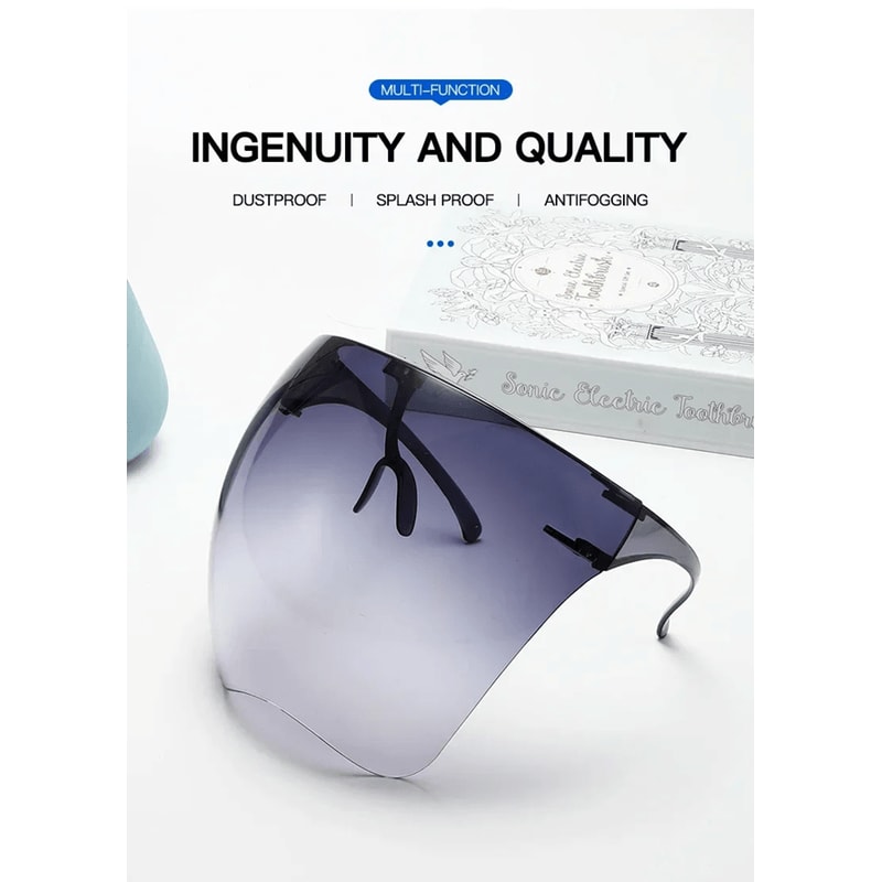 AeroShield Full Face Cycling Sunglasses Protective Goggles 1