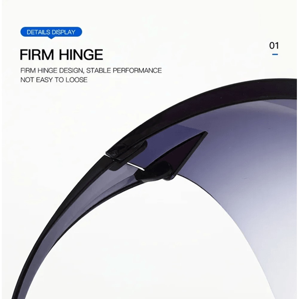 AeroShield Full Face Cycling Sunglasses Protective Goggles 2