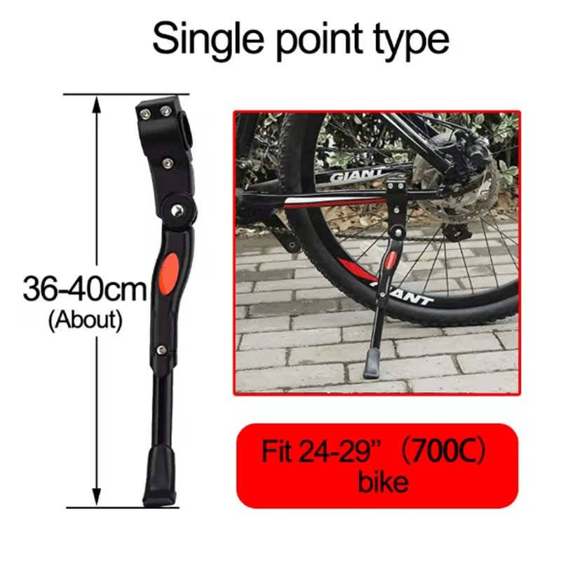 UltraLight Adjustable Bicycle Kickstand Aluminum Bike Side Stand 3
