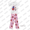 Mens Cartoon Print Two Piece Tracksuit T Shirt And Pajama Pants Set 1