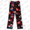 Mens Cartoon Print Two Piece Tracksuit T Shirt And Pajama Pants Set 4