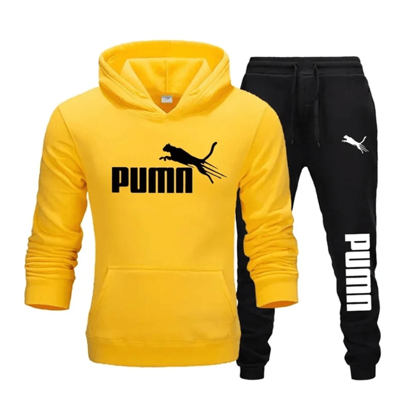 UrbanFlex Mens Hoodie And Jogger Set Autumn Winter Sportswear 5