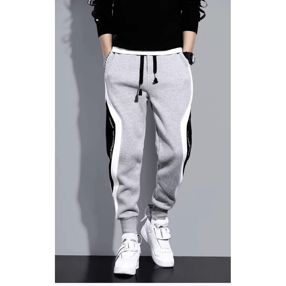 UrbanFlex Mens Black Jogger Pants Hip Hop Casual Sweatpants 1