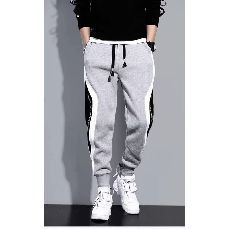 UrbanFlex Mens Black Jogger Pants Hip Hop Casual Sweatpants 1