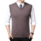 Mens Casual Sweater Vest Warm Knit Autumn Winter Wear 4