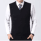 Mens Casual Sweater Vest Warm Knit Autumn Winter Wear 5