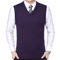 Mens Casual Sweater Vest Warm Knit Autumn Winter Wear 6