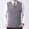 Mens Casual Sweater Vest Warm Knit Autumn Winter Wear 7