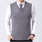 Mens Casual Sweater Vest Warm Knit Autumn Winter Wear 7
