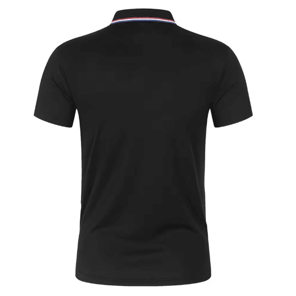 Mens Summer Breathable Polo Shirt Short Sleeve Casual Top 1