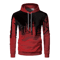 Mens 3D Printed Hooded Sports Sweater Casual Outdoor Pullover 5