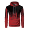 Mens 3D Printed Hooded Sports Sweater Casual Outdoor Pullover 5