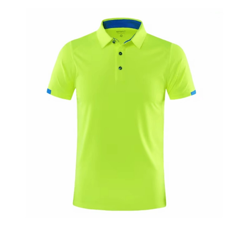 Mens Quick Dry Polo Shirt Lightweight Sports Fitness Top 9