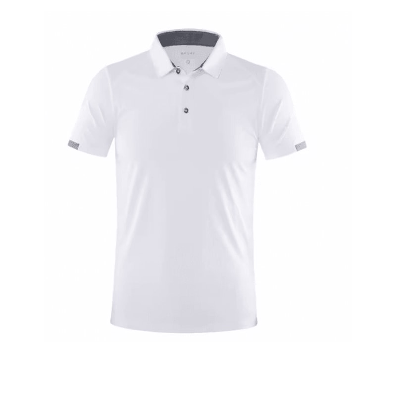 Mens Quick Dry Polo Shirt Lightweight Sports Fitness Top 3