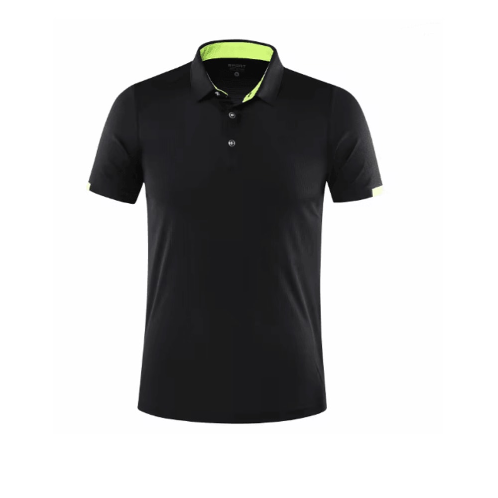 Mens Quick Dry Polo Shirt Lightweight Sports Fitness Top 4