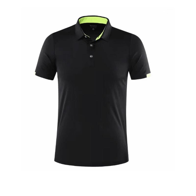 Mens Quick Dry Polo Shirt Lightweight Sports Fitness Top 4