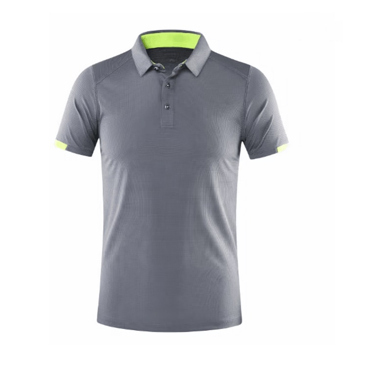 Mens Quick Dry Polo Shirt Lightweight Sports Fitness Top 6