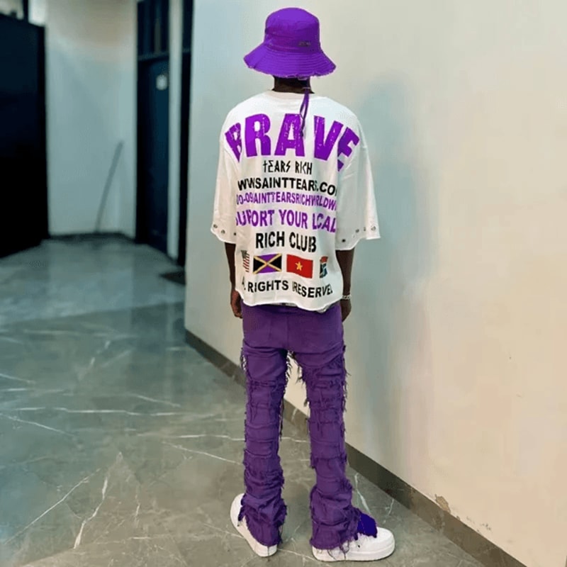 American Cartoon Streetwear T Shirt Y2K Gothic Hip Hop Style 3