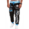 Mens Graphic Jogger Sweatpants Casual Streetwear Elastic Waist 4