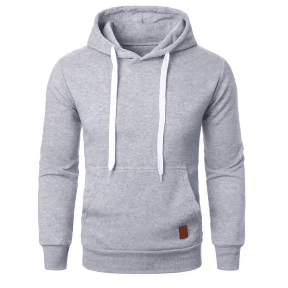 Mens Lightweight Hooded Sweatshirt Casual Pullover Streetwear 5