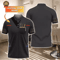 Mens Barber Polo Shirt Short Sleeve Professional Uniform Top 7