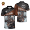 Mens Barber Polo Shirt Short Sleeve Professional Uniform Top 10