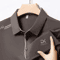 Mens Business Casual Polo Shirt Short Sleeve Breathable Top 9