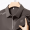 Mens Business Casual Polo Shirt Short Sleeve Breathable Top 9