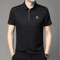 Mens Business Casual Polo Shirt Short Sleeve Breathable Top 1