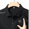Mens Business Casual Polo Shirt Short Sleeve Breathable Top 4