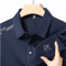 Mens Business Casual Polo Shirt Short Sleeve Breathable Top 8