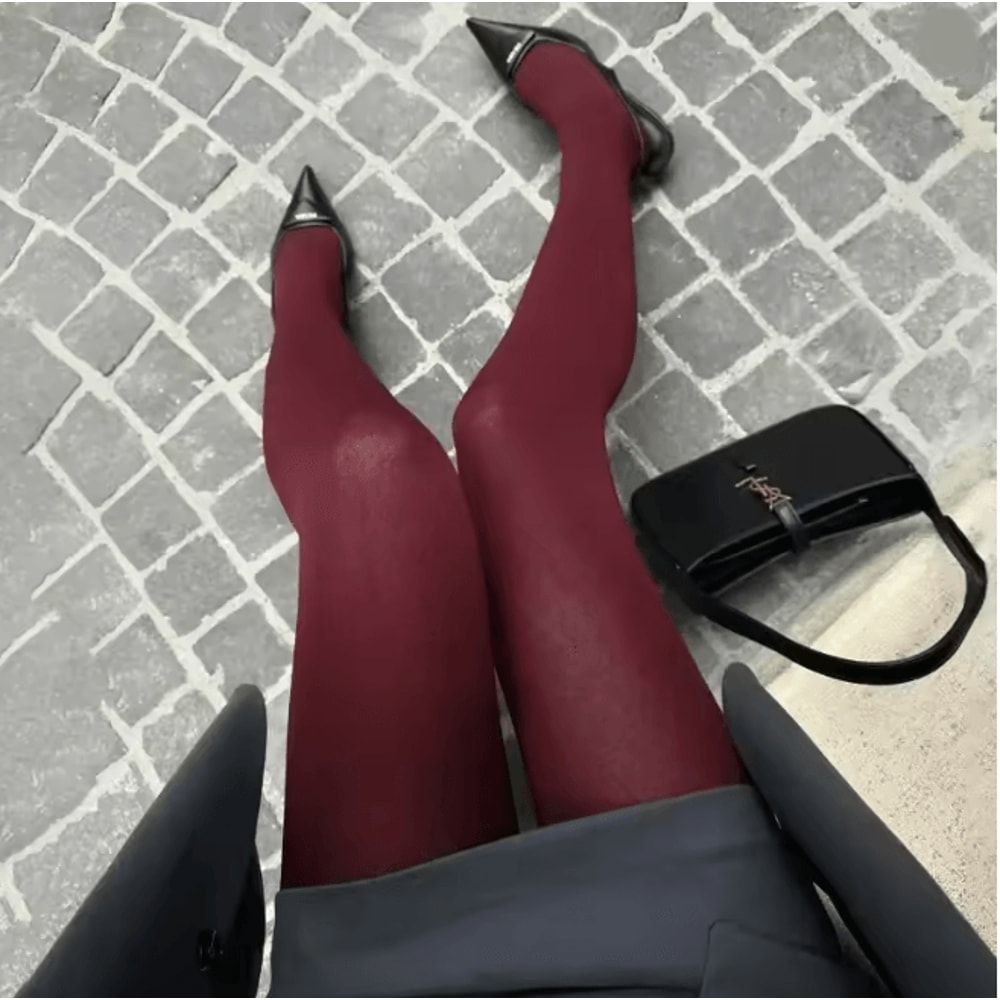 Womens Super Elastic Slim Fit Tights Comfortable All Season Wear 0