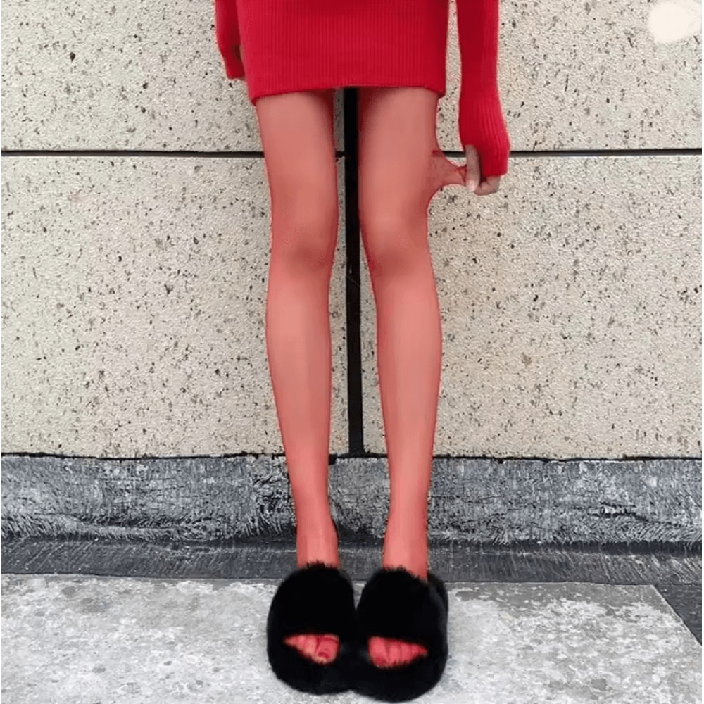 Womens Super Elastic Slim Fit Tights Comfortable All Season Wear 4