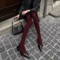 Womens Super Elastic Slim Fit Tights Comfortable All Season Wear 6