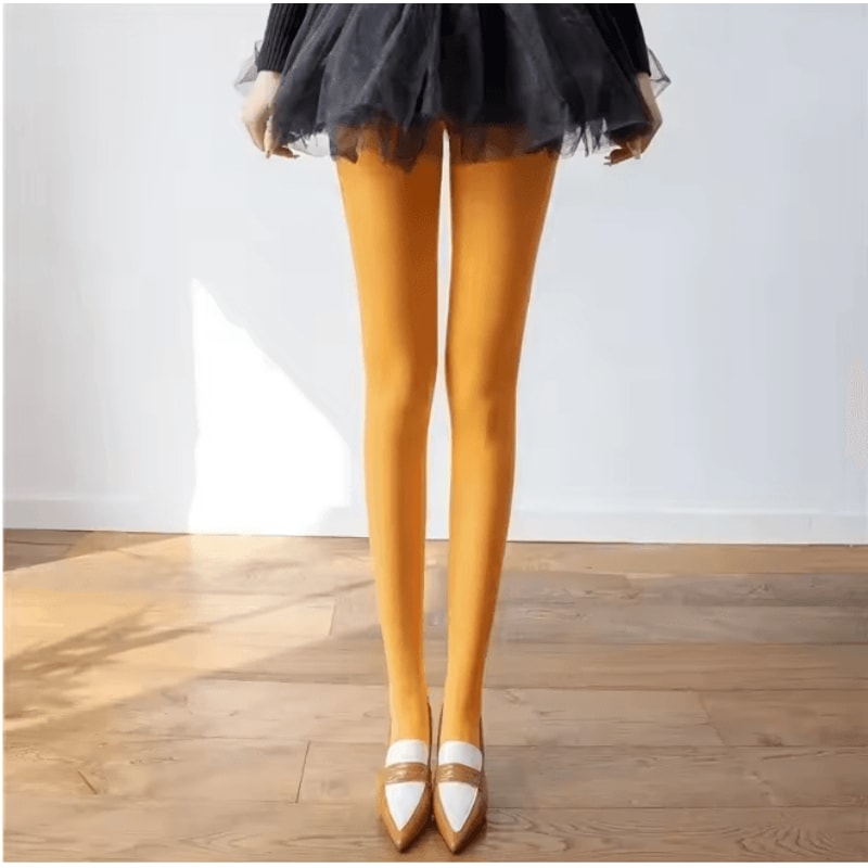 Womens Super Elastic Slim Fit Tights Comfortable All Season Wear 8