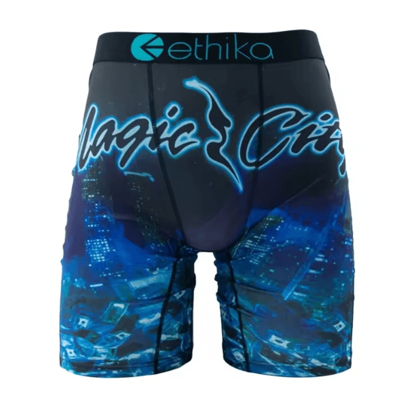 Mens Breathable Boxer Trunks Comfortable Everyday Underwear 1