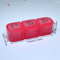 Weekly Pill Organizer 21 Compartment Portable Medicine Box 7