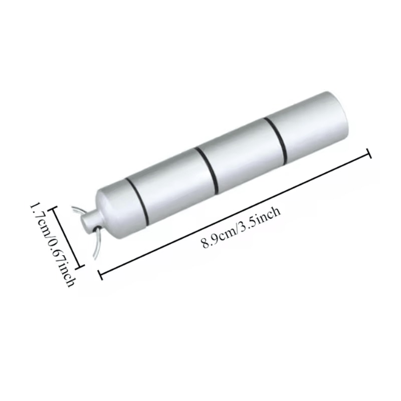 Mini Waterproof Aluminum Pill Organizer Portable Travel Case 4