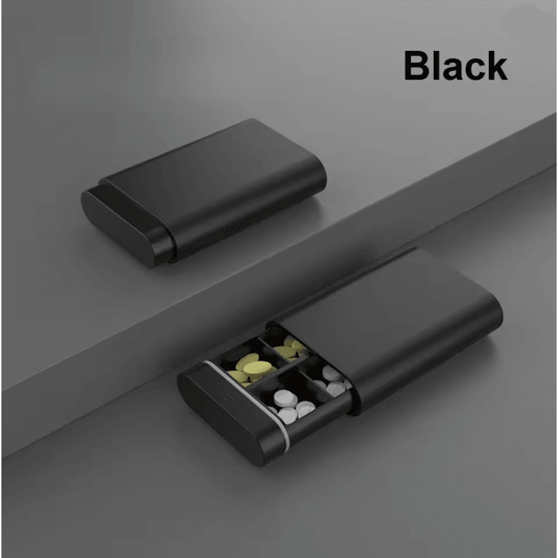 Mini Portable Travel Pill Case 7 Day Compact Medicine Organizer 5