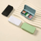 Mini Travel Pill Organizer Compact Three Grid Medicine Case 2