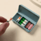 Mini Travel Pill Organizer Compact Three Grid Medicine Case 3