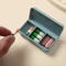 Mini Travel Pill Organizer Compact Three Grid Medicine Case 3