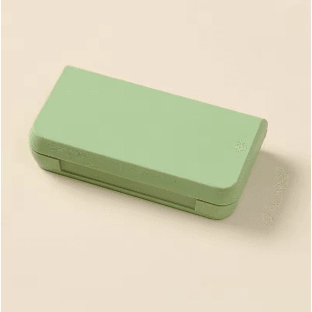 Mini Travel Pill Organizer Compact Three Grid Medicine Case 5
