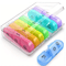 7 Day Pill Organizer Three Times Daily Anti Light Medicine Box 4