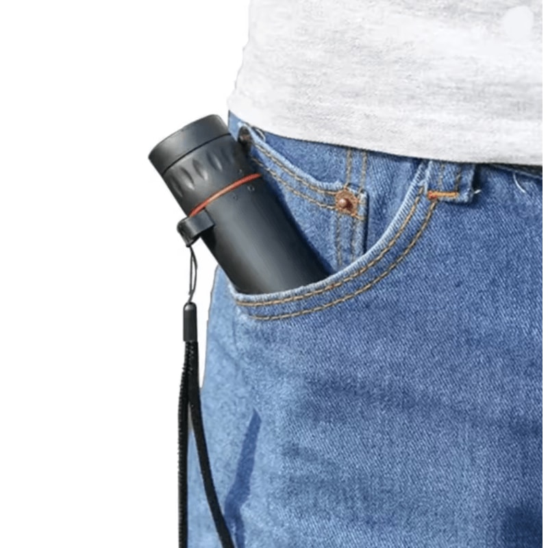 HD Monocular Telescope With Phone Holder Portable Zoom For Outdoor Viewing 1