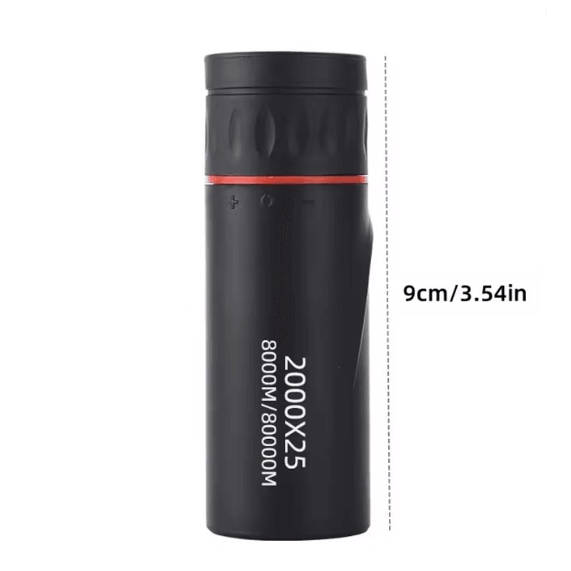 HD Monocular Telescope With Phone Holder Portable Zoom For Outdoor Viewing 4