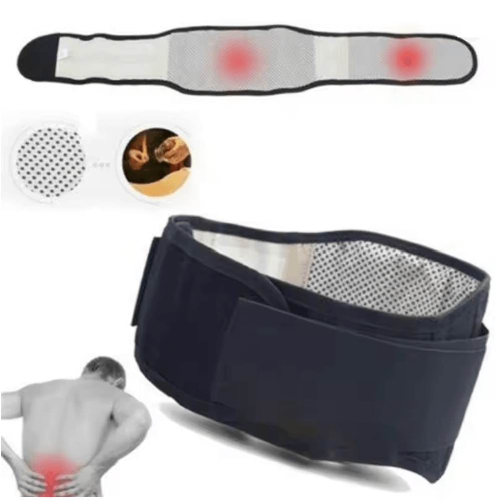Adjustable Self Heating Lumbar Support Belt For Back Pain Relief 1
