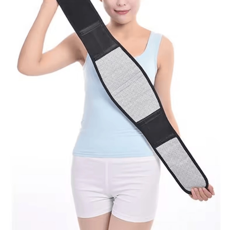 Adjustable Self Heating Lumbar Support Belt For Back Pain Relief 4