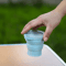 Portable Silicone Folding Cup With Hanging Hole For Travel And Outdoors 3