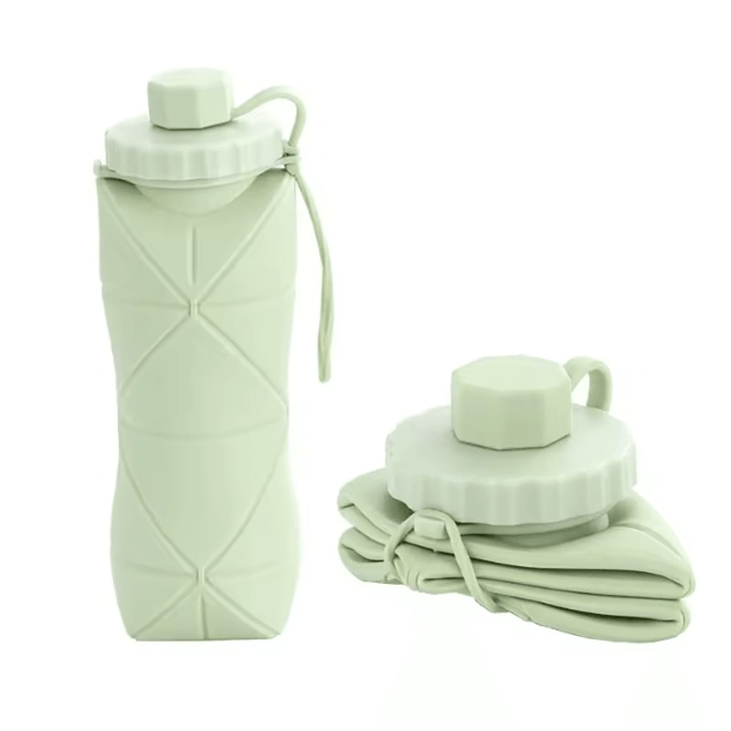 Collapsible Silicone Water Cup Portable Sports Travel Bottle 4